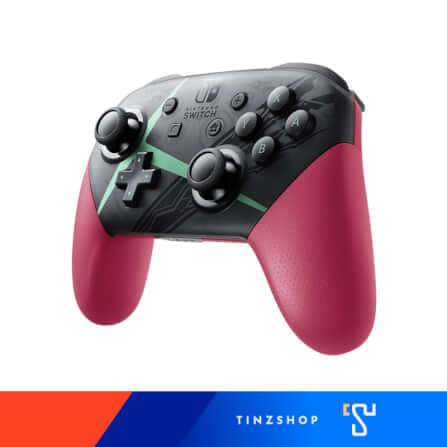 จอยเกมไร้สาย Nintendo Switch Pro Controller Xenoblade Edition สีแดง_1